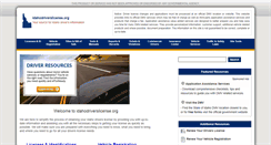 Desktop Screenshot of idahodriverslicense.org