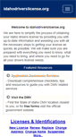 Mobile Screenshot of idahodriverslicense.org